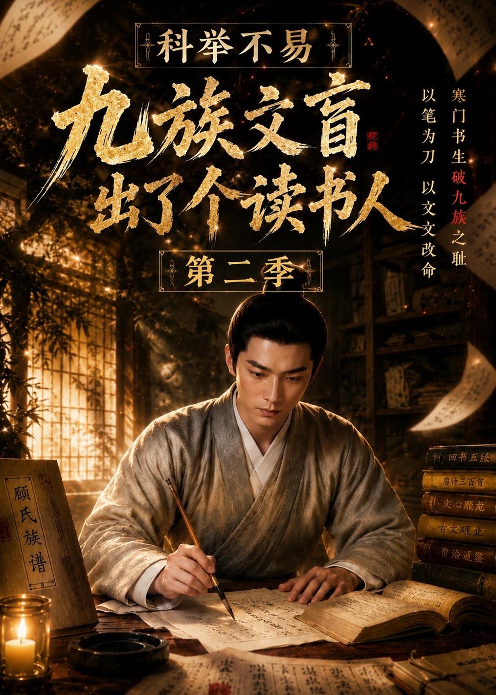 科举不易,九族文盲出了个读书人第二季