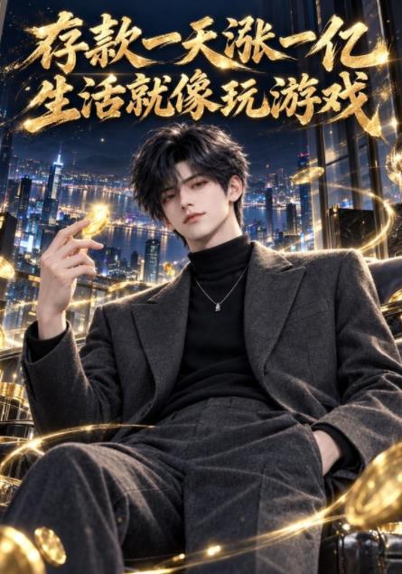 存款一天涨一亿,生活就像玩游戏